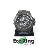 Casio 卡西歐 G-shock MT-G Series Vintage Metal-tone Color Stainless Steel Black Dial Tough Solar Watch 