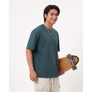 DAPPER | Textured Green Oversized T-Shirt - 6713TRHO