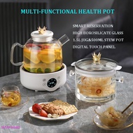 Multi-functional Health Pot Soup Boiler Teapot 养生壶 1.5L with 500ML Stew