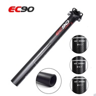 EC90 Carbon Seatpost Ultralight Road Mountain Bikes Carbon Fiber Seat Post 27.2/30.8/31.6mm Seat Tub
