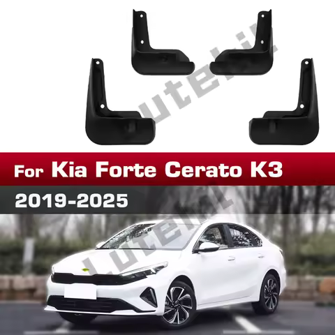 For Kia Forte Cerato K3 (Standard)2019-2025 2022 2023 2024 Fender Mudflaps Splash Guards Mudguards M