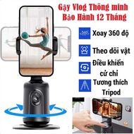 Gimbal Xoay 360 Độ Bắt Chuyển Động P01 Giá Đỡ Gymbal Chân Cao 2.1M Tự Chuyển Động Theo Khuôn Mặt Qua