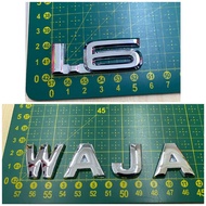 Emblem 1.6 waja wording proton waja