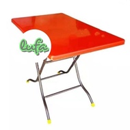 2B 2x3 ft Folding plactic  table / meja lipat  meja plastic