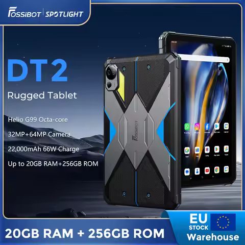 [World premiere]Fossibot DT2 New Original 10.4inch 4G Rugged Tablet 16GB+256GB Android 13 PC Tablets