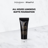 YSL ALL HOURS LUMINOUS MATTE FOUNDATION 5ML TUBE สี LN4 [ของแถม]