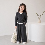 Bebe World korea style Joggers Set cute Princess Baggy Cotton Blend Hype Sweat Shirt Airport OOTD Ka
