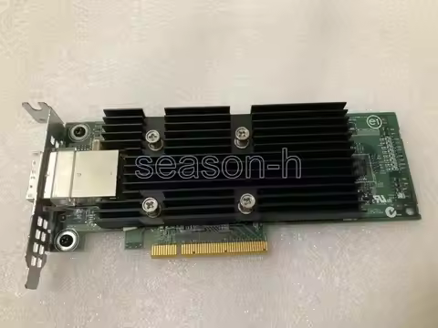 original T93GD 0T93GD SAS 12G HBA CARD f/MD3400 8 EXT CHANNELS SAS SATA3 9300-8e 2PHG9