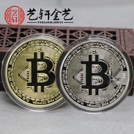 American Gold Coin Bitcoin Bitcoin Bitcoin Commemorative Coin Bitcoin Foreign Coin Virtual Coin