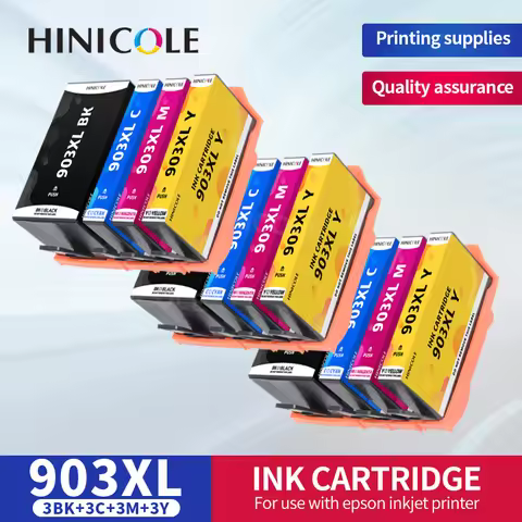 HINICOLE Compatible Ink Cartridge For HP 903 903XL For HP OfficeJet Pro 6974 6975 6950 6960 6961 697