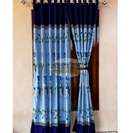 NEWs Tulip Motif 6-wave curtain door curtain