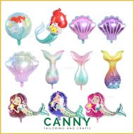 (1pcs) Belon Ikan Duyung / Mermaid Birthday Balloon Theme / Mermaid Tail Foil Balloon / Shell Foil B