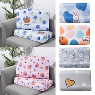 Latex Pillow Pillowcase Cover Pillowslip Headrest Cotton Case 30x50 40x60cm Cute Home Decor Durable Washable