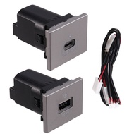 QC3.0 Power Outlet Switch for Focus 2 Mk2 2009 2010 2011 Car Accessories Car Charger Socket QC3.0 an