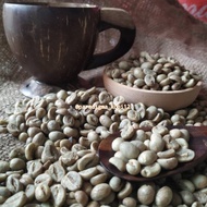 AGL231- 1kg biji kopi Robusta mentah Petik Merah green bean natural pr