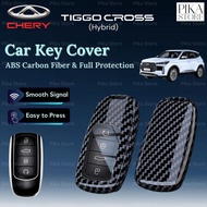 [CARBON ABS] Chery Tiggo Cross Hybrid Key Cover Key Case Holder Tiggo Cross Accessories