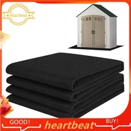 [Hot-Sale] Outdoor Storage Shed Floor Mat-Non Slip Backing, 6 X 4 FT Waterproof Carport Mat, Washabl