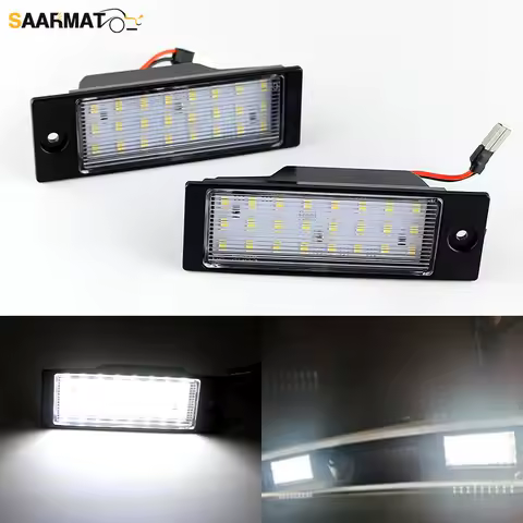 2pcs OEM#: 92501-D3000,92501-D3100 Car Canbus LED Number Plate Light Accessories For Hyundai Tucson 