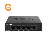 D-Link DGS-105GL 5-Port Gigabit Metal Unmanaged Desktop Switch