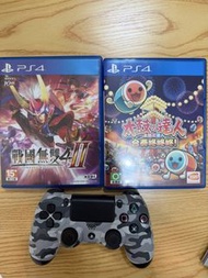 PS4 戰國無雙4-II & 太鼓達人 同迷彩手掣
