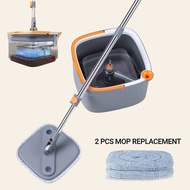 DWELLOGI | 2 Pc Microfibre Mop Replacement , Spin Mop (JOYBOSS)