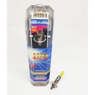 H1 12V Bulb Gold Light 100W-155W 6000K B-TECH 1 Pair Halogen H1