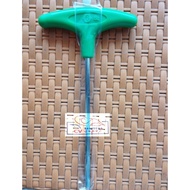 TEKIRO L-SHAPE HEX KEY 6 MM / T-SHAPE HEX KEY 6 MM