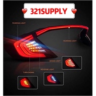 Honda Civic FC LED Tail Lamp LED Light Bar with Spoiler Lamp / 1.5 Turbo / 1.8 / Lampu / Bonet Spoiler Lamp