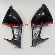 FOR DATSUN NISSAN 520 521 VAN 2DOOR PICKUP BLACK FENDER MIRROR ABS BULLET RETRO