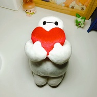 Baymax Heart TDR [ BIG hero 6 ] | Plushie Keychain - Bagcharm hanger/