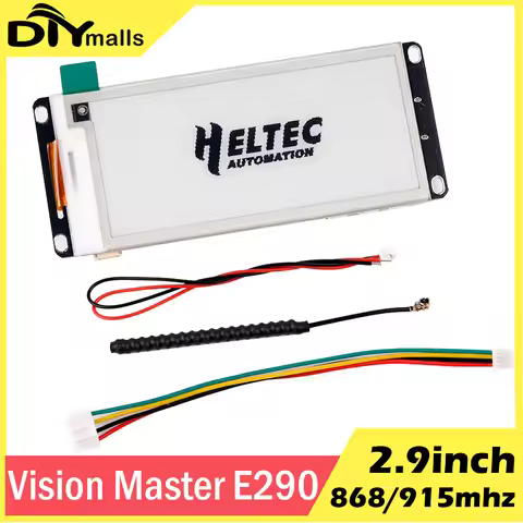 Heltec Vision Master E290 ESP32S3 SX1262 E-Ink LoRa Node 2.9" Display Screen WiFi ESP32-S3R8 LoRa Mo