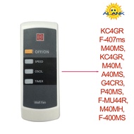 ALANK Genuine KDK remote control for Panasonic KDK wall fan M40MS, KC4GR, M40M, A40MS