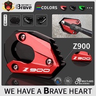 Z900 Motorcycle Kickstand Foot Side Stand Extension Enlarger Support Pad Accessories For Kawasaki Z-