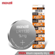 MAXELL 189 Alkaline Battery LR1130 LR 1130 LR-1130 Original batteries for clock toy calculator