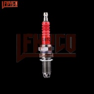 Racing Spark Plug 3 Ba Điện Cực A7TC D8TC Cho GY6 CG 50 70 110 125 150CC Xe Máy ATV Xe Tay Ga Dirt B