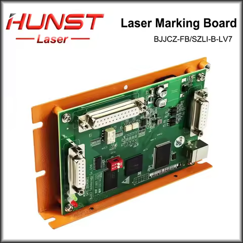 Hunst Original BJJCZ LV7 Fiber CO2 UV Laser Controller Ezcad Control Card Motherboard 32/64 Bit Syst