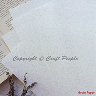 Grain Paper 谷物纸 120gsm (A4/A5) 5 sheets