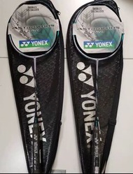 【全新】YONEX尤尼克斯天斧AX88S PRO新色全碳毛球拍耐打進攻型(拍頭重桿硬)專業級單打銀黑色