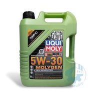 《油工坊》LIQUI MOLY MOLYGEN 5W30 全合成機油 螢光綠 類 液態鉬 日系車SP GF-6A 5公升