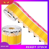 [ap4l43.] Bulletin Board Decor Back to School Pencil Classroom Bulletin Border Roll Borders Trims Pe