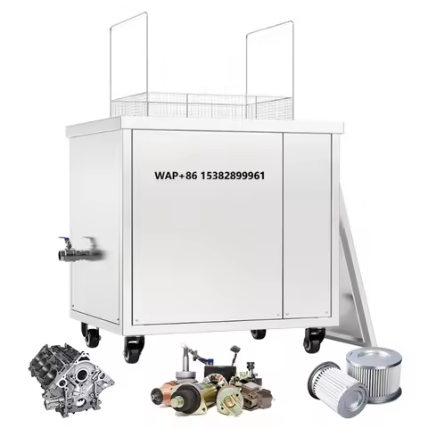 108L Ultrasonic Cleaning Machine Single Bath Car Engine DPF Parts Washer Machine Industrial Ultrason