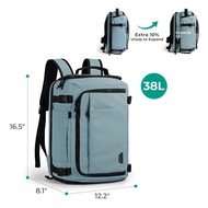 BAGSMART Expandable 28L-38L Backpack Waterproof Travel Duffle Bag Lightweight Carry On Weekender Bag