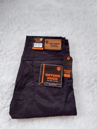 celana panjang pria bahan kanvas premium-oxygen hugo ori-slimfit-regularfiit-promo lebaran-naomi-cel