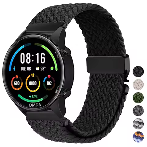 Parachute Buckle Braided WatchBand For Xiaomi Watch 2 Pro/Color 2/S4/S3/S2/S1 Active Sport Bracelet 