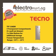 TECNO 260L Frost Free Upright Freezer, TFF338EM