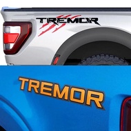 Pair Offroad Mountain Scratches Decal Truck Orange Stickers Vinyl Decoration for Ford Bedside F-150 