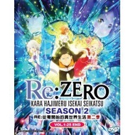 RE : Zero Kara Hajimeru Isekai Seikatsu Season 2  VOL.1-25 END DVD + EXTRA GIFT