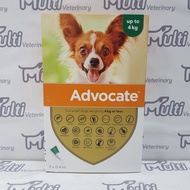 ADVOCATE Dog Up to 4kg Tick & Flea Small Dog Flea Medicine