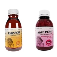 WINWA Kidz PCM Syrup 100ml - Fever, Pain, Sore Throat & Flu (Orange / Strawberry)