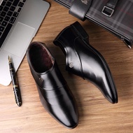 In the fall of the new men's business casual shoes pointed slip-on shoes men's shoes is a leather shoes leather shoes